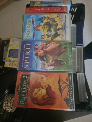Lote Películas VHS  y DVD