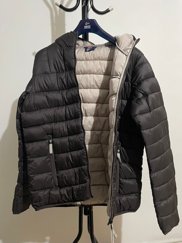 Chaqueta Norway Acolchada Marrón Talla M