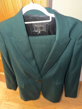 Conjunto Massimo Dutti pantalon 42 h chaq 40