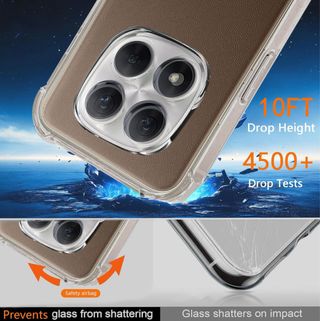 Funda Xiaomi Redmi Note 15 Pro+Plus 5G Transparent