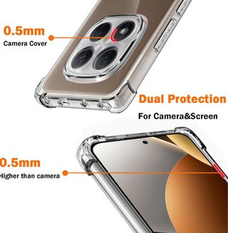 Funda Xiaomi Redmi Note 15 Pro+Plus 5G Transparent