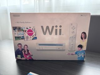 Consola Wii con accesorios