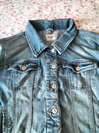 Cazadora tejana azul