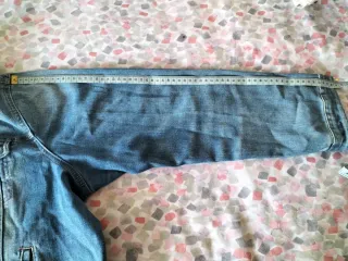 Cazadora tejana azul