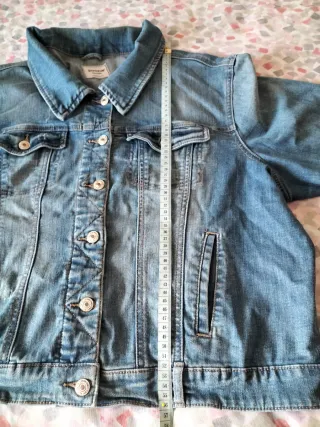 Cazadora tejana azul