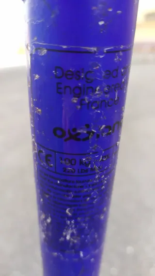 Patinete Freestyle Azul y Blanco