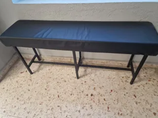 Sillón peluquería + tocadores +reposapiés +sillas