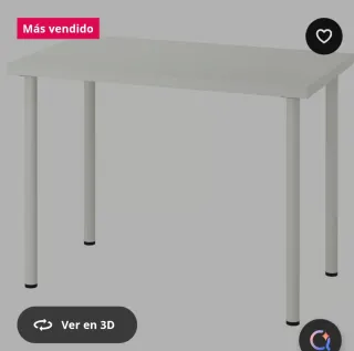 Mesa Linnmon Ikea 100x60 cm Blanca