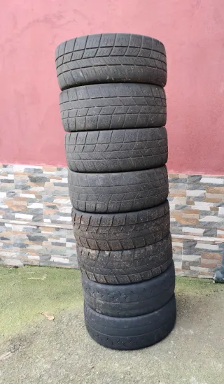 8 Neumáticos Slick 15 Pulgadas