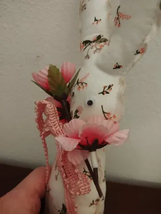 Coniglietto di stoffa decorativo