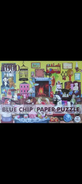 Puzzle 1000 piezas Blue Chip Paper