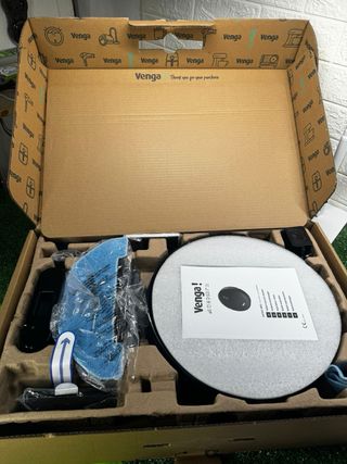 Robot aspirador Venga Negro