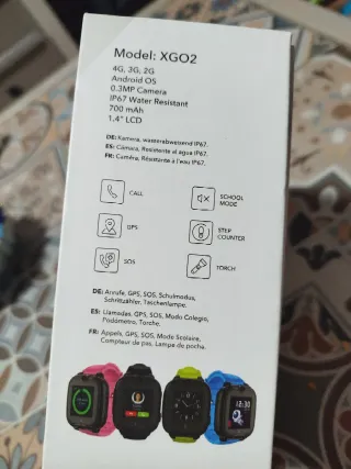 Reloj Inteligente Xplora GO2 GPS Infantil