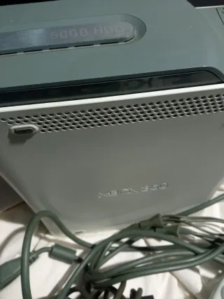 Xbox 360 Consola Gris y Blanca