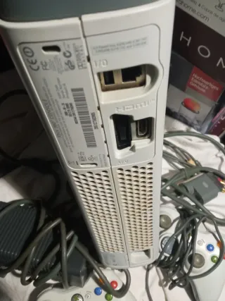 Xbox 360 Consola Gris y Blanca