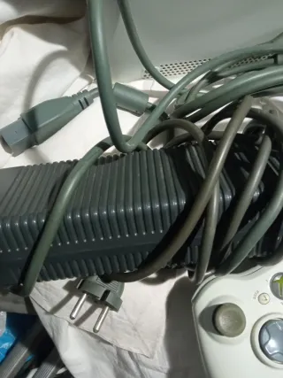 Xbox 360 Consola Gris y Blanca