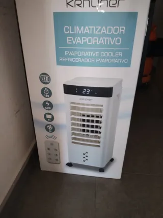 KRHüNER Climatizador Evaporativo Blanco