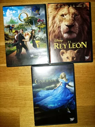 Dibujos Disney clásicos. 12 DVDS. POR ENVÍO