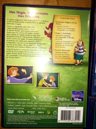 Dibujos Disney clásicos. 12 DVDS. POR ENVÍO