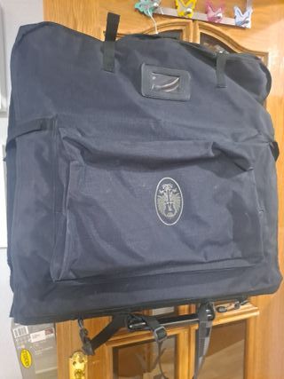 Bolsa porta trajes militar negra