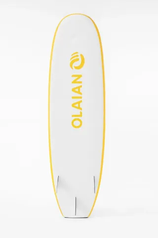 Tabla de surf OLAIAN amarilla