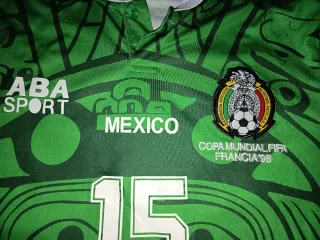 Maglia Messico Hernandez Calcio Mondiali 1998