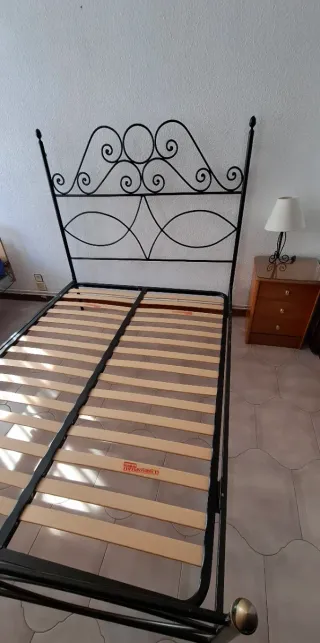 Desmontada Cama forja