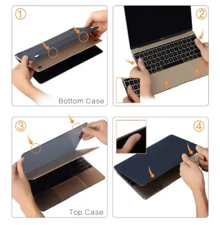 Funda MacBook 12" MOSISO Negra