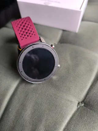 Amazfit GTR 47mm Smartwatch Plata/Rojo