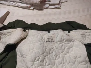 Chaqueta Zara verde niña