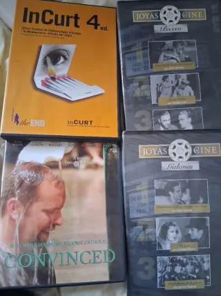 4 DVDs incurt y joyas del cine