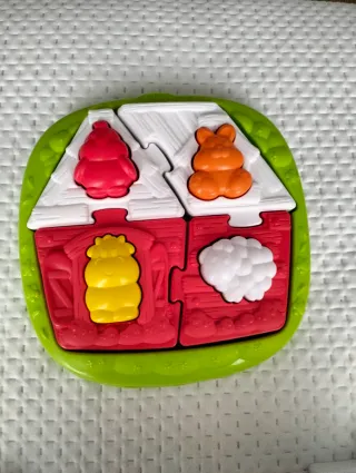 Puzzle infantil granja con animales