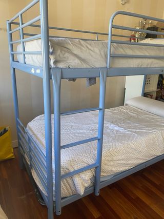 Litera Ikea Metal Azul