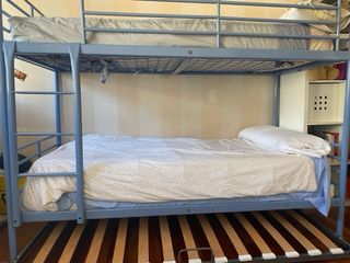 Litera Ikea Metal Azul