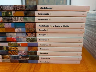 Pack 35 guías  viaje comunidades autónomas España