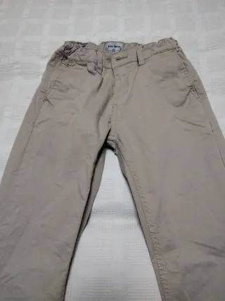 Pantalón chino Nanos beige niño talla 11-12
