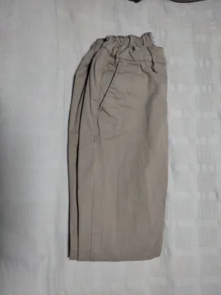 Pantalón chino Nanos beige niño talla 11-12