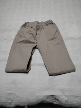 Pantalón chino Nanos beige niño talla 11-12