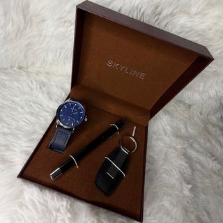 Set SKYLINE Reloj, Bolígrafo y Llavero