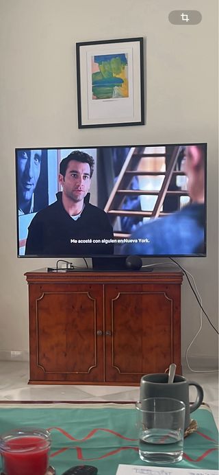 Mueble TV y mesa centro madera AMBOS 40 URGEMUDANZ