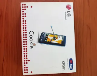 Cellulare LG KP501 nero/blu