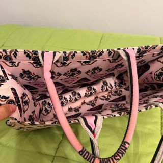 Bolso Christian Dior grande rosa
