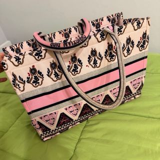 Bolso Christian Dior grande rosa