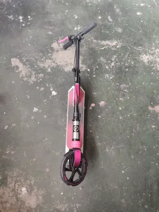 Patinete Mid9 Decathlon rosa