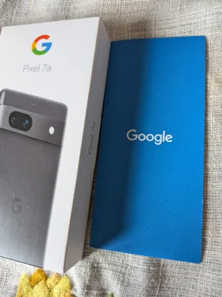 Caja Original Google Pixel 7a Carbón