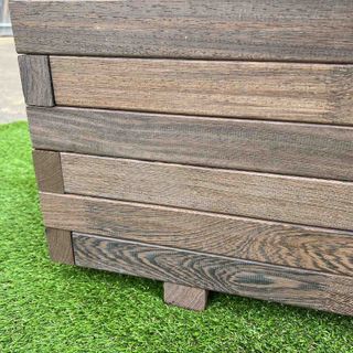 Jardinera Tropical Exterior con Ruedas