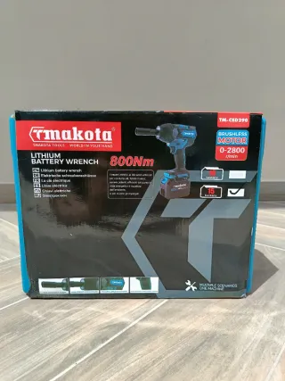 Avvitatore a impulsi a batteria makota 800Nm