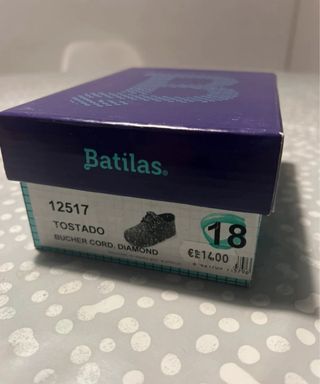 Zapato bebé Batilas Tostado Talla 18