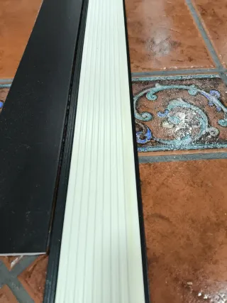 Rodapiés PVC Negro Mate