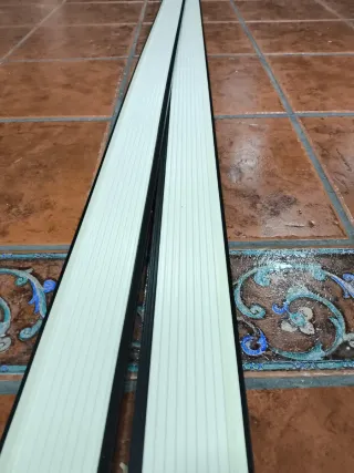 Rodapiés PVC Negro Mate